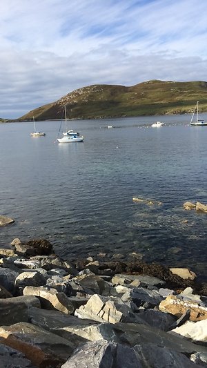 About Counselling. View from Roundstone Harbour